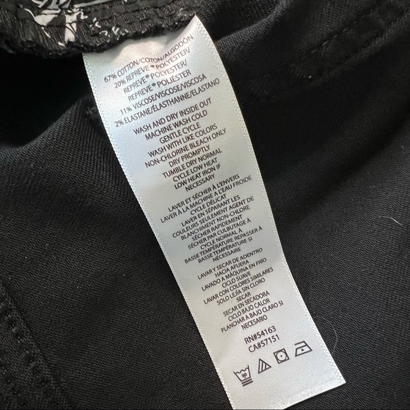 NEW Calvin Klein Women's Black High Rise Skinny Jeans Soft Repreve Plus Size 22W - Picture 4 of 10